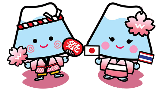 Sakura Matsuri Mascots